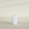 Lisbon Medium Round Fiberglass Planter - 14 in x 14 in x 25 in - Gloss White - Gloss White,14 in x 14 in x 25 in