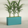 Potsdam Extra Large Long Rectangle Fiberglass Planter - 60 in x 16 in x 32 in - Satin Sea Foam - Satin Sea Foam,60 in x 16 in x 32 in