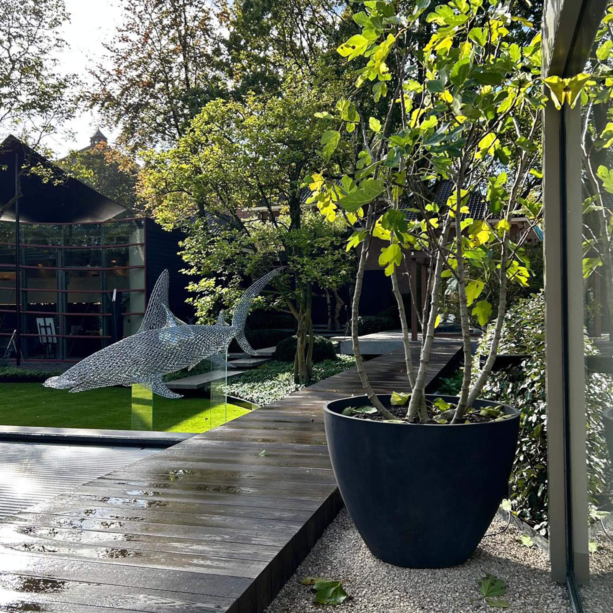 Lupo - 20in x 20in x 15.4 - Brown Stone - Brown Stone,20 in x 20 in x 15.5 in - Brown Stone,20 in x 20 in x 15.5 in - Brown Stone,20 in x 20 in x 15.5 in - Brown Stone,20 in diam. x 15.4 in