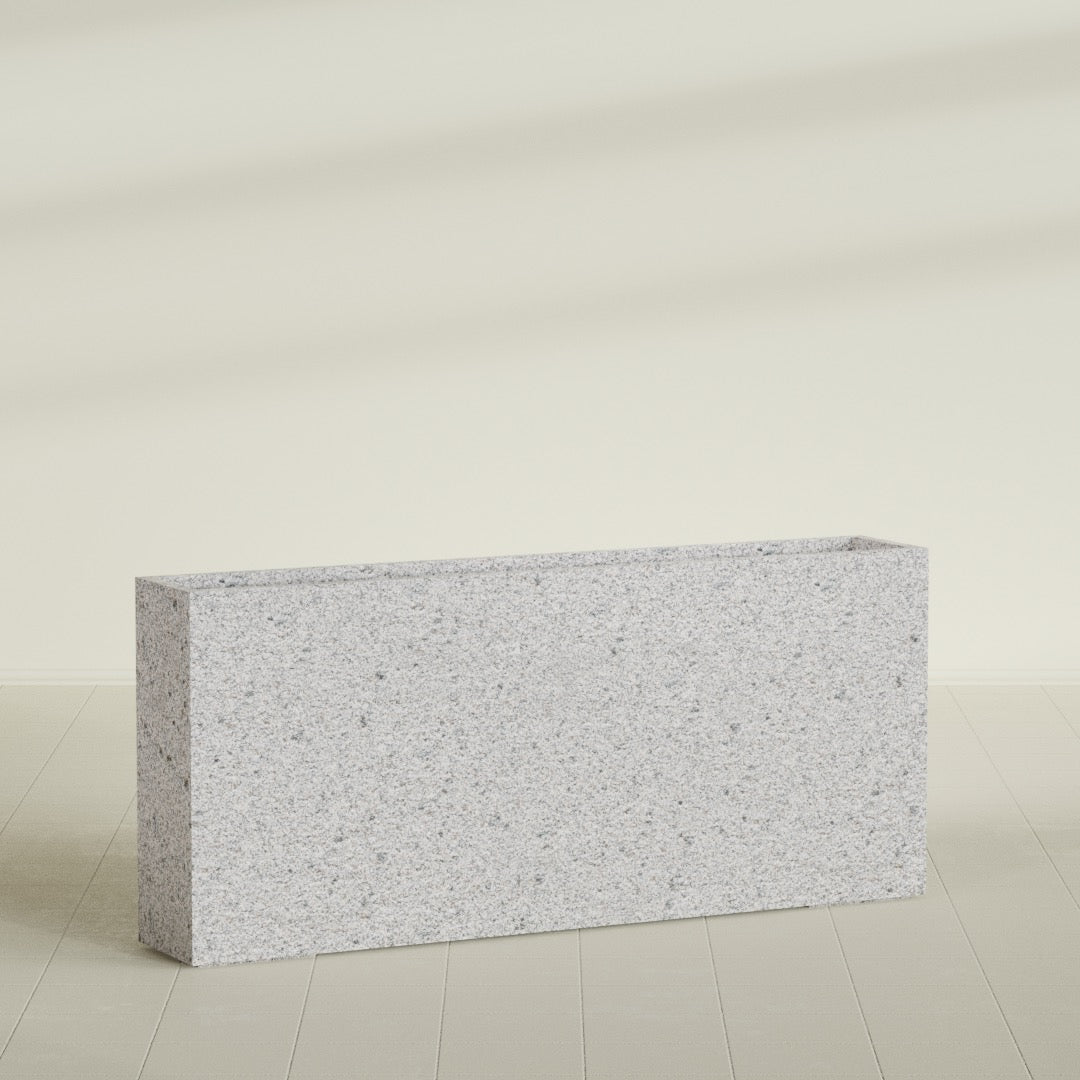 12"-Wide Rectangle - 72in x 12in x 32in - StoneLight - Pearlstone - StoneLight - Pearlstone,72 in x 12 in x 32 in