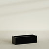 Reade Small Tabletop Rectangle Fiberglass Planter - 14 in x 5 in x 4.3 in - Gloss Black - Gloss Black,14 in x 5 in x 4.3 in