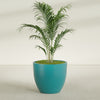 Wannsee Large Round Fiberglass Planter - 39 in x 39 in x 34 in - Satin Sea Foam - Satin Sea Foam,39 in x 39 in x 34 in