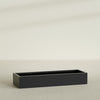 Antwerp Extra Large Long Rectangle Fiberglass Planter - 72 in x 24 in x 12 in - Matte Black - Matte Black,72 in x 24 in x 12 in