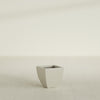 Lima Small Tapered Square Fiberglass Planter - 12 in x 12 in x 12 in - Satin Beige - Satin Beige,12 in x 12 in x 12 in