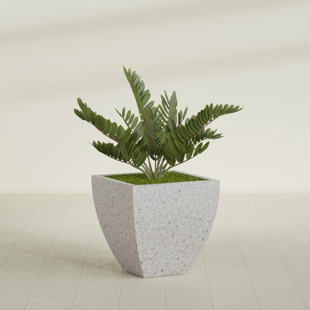 Tapered Square - 24in x 24in x 24in - StoneLight - Greystone - StoneLight - Greystone,24 in x 24 in x 24 in