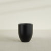 Valencia Medium Round Fiberglass Planter - 20 in x 20 in x 23 in - Matte Black - Matte Black,20 in x 20 in x 23 in