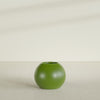 Globe Medium Sphere Fiberglass Planter - 24 in x 24 in x 19 in - Satin Green - Satin Green,24 in x 24 in x 20 in