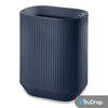 Modular Large Square Plastic Planter - 20 in x 20 in x 38 in - Midnight - Midnight,20 in x 20 in x 38 in