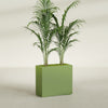 Potsdam Large Rectangle Fiberglass Planter - 36 in x 16 in x 32 in - Satin Green - Satin Green,36 in x 16 in x 32 in