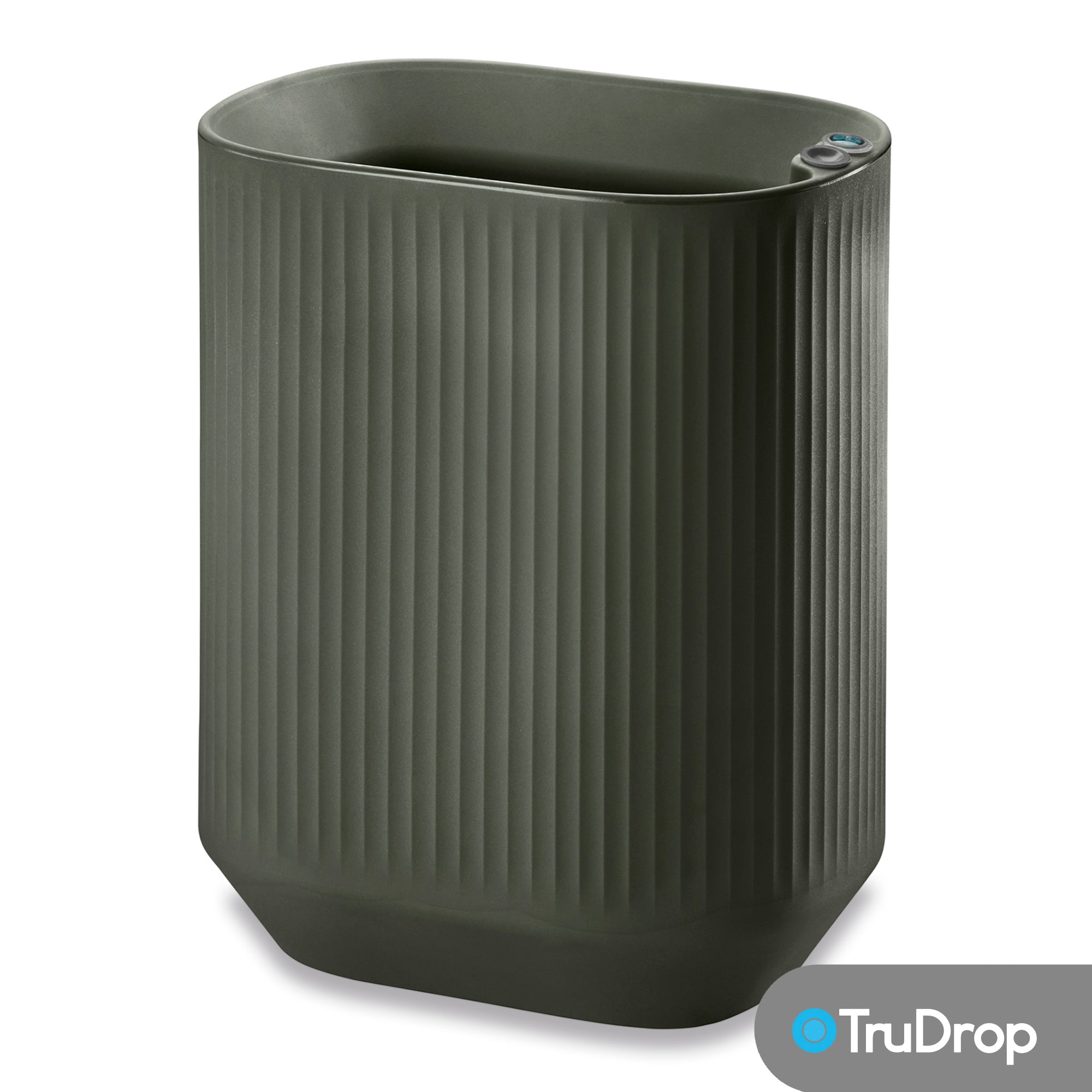 Modular Large Square Plastic Planter - 20 in x 20 in x 38 in - Olive - Olive,20 in x 20 in x 38 in