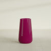 Saigon Large Tapered Round Planter - 16 in x 21 in x 36 in - Gloss Eggplant - Gloss Eggplant,16.4 in x 20.7 in x 36 in