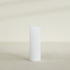 Corry Large Tall Cylinder Fiberglass Planter - 10 in x 10 in x 30 in - Gloss White - Gloss White,10 in x 10 in x 30 in