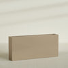 Delray Extra Large Long Rectangle Fiberglass Planter - 72 in x 12 in x 32 in - Metallic Gold - Metallic Gold,72 in x 12 in x 32 in