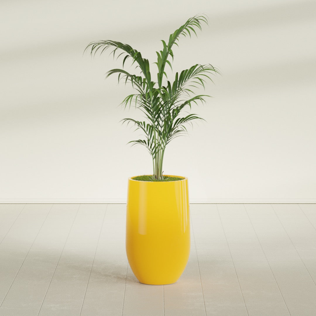 Westfield - 15in diam. x 24in - Gloss Saffron - Gloss Saffron,15 in diam. x 24 in H