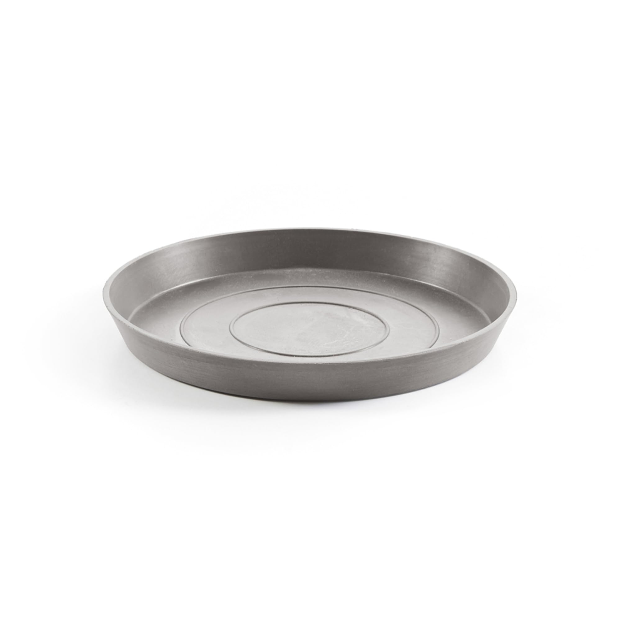 Small Round Saucer - 14.5 in x 14.5 in x 1.5 in - Taupe - Taupe,14.5 in x 14.5 in x 1.5 in