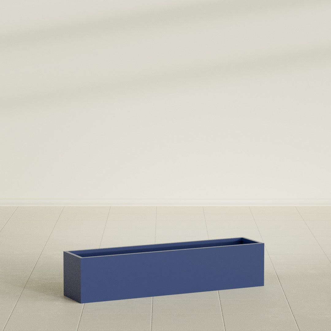 Monaco Rectangle - 32in x 7in x 7 - Matte Cobalt Blue - Matte Cobalt Blue,32 in x 7 in x 7 in