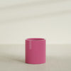 Rio Grande Medium Round Fiberglass Planter - 18 in x 18 in x 20 in - Gloss Pink Violet - Gloss Pink Violet,18 in x 18 in x 20 in