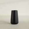 Saigon Large Tapered Round Planter - 14 in x 14 in x 30 in - Matte Black - Matte Black,13.7 in x 13.7 in 30 in