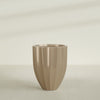 Alicante Medium Round Fiberglass Planter - 26 in x 26 in x 32 in - Metallic Gold - Metallic Gold,26 in x 26 in x 32 in