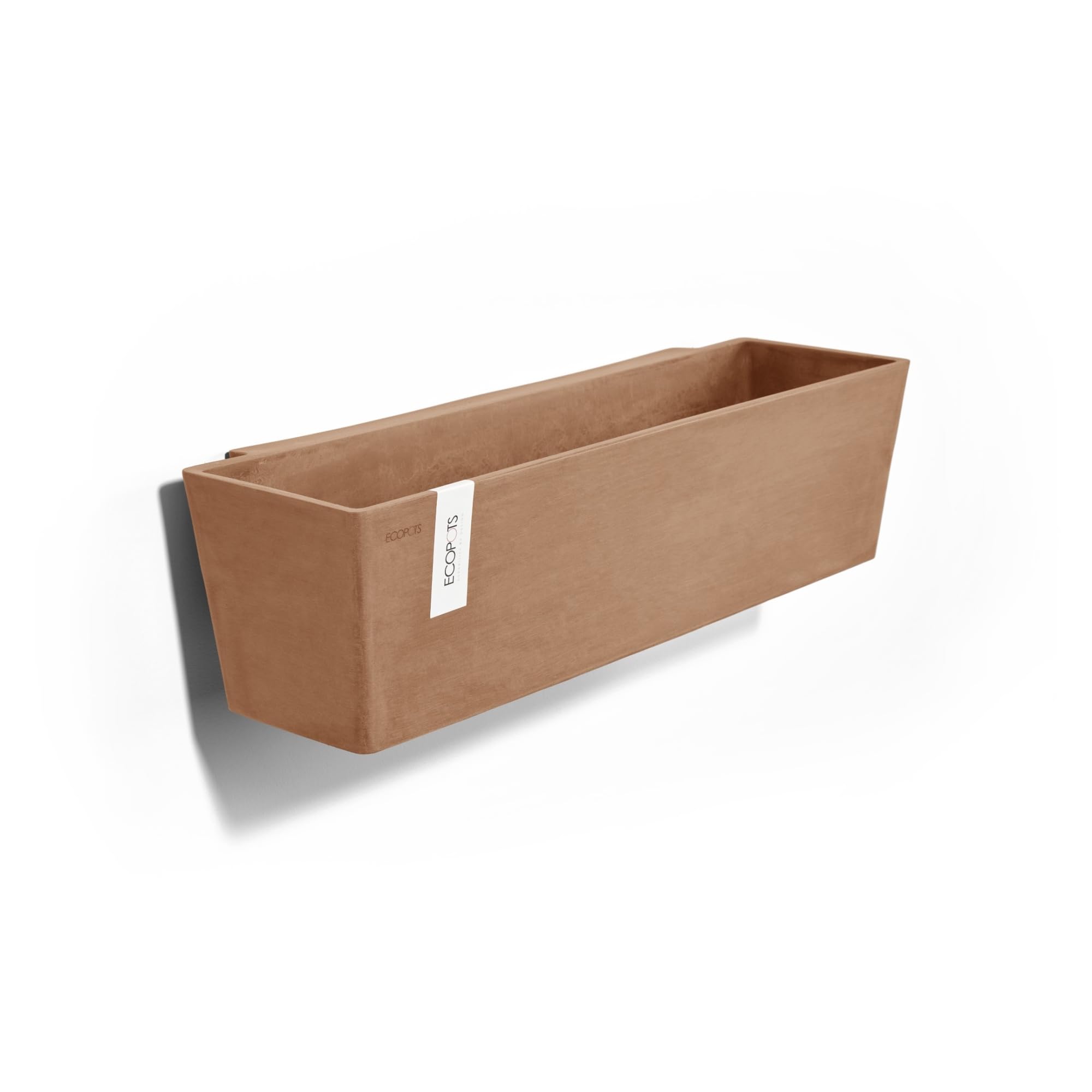 Manhattan Medium Rectangle Wall Planter - 21.75 in x 6.75 in x 6 in - Terracotta - Terracotta,21.75 in x 6.75 in x 6 in