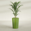 Tegel Medium Round Fiberglass Planter - 18 in x 18 in x 26 in - Satin Green - Satin Green,18 in x 18 in x 26 in