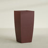 Tapered Column - 23in x 23in x 48in - Weathered Steel - Rust - Weathered Steel - Rust,23 in x 23 in x 48 in