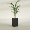 Potsdam Large Tall Rectangle Fiberglass Planter - 16 in x 16 in x 32 in - Matte Black - Matte Black,16 in x 16 in x 32 in