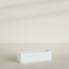 Monaco Rectangle - 26in x 7in x 7 - Matte White - Matte White,26 in x 7 in x 7 in