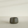 Short Hayden Small Round Fiberglass Planter - 12 in x 12 in x 7 in - Matte Bronze - Matte Bronze,12 in x 12 in x 7 in
