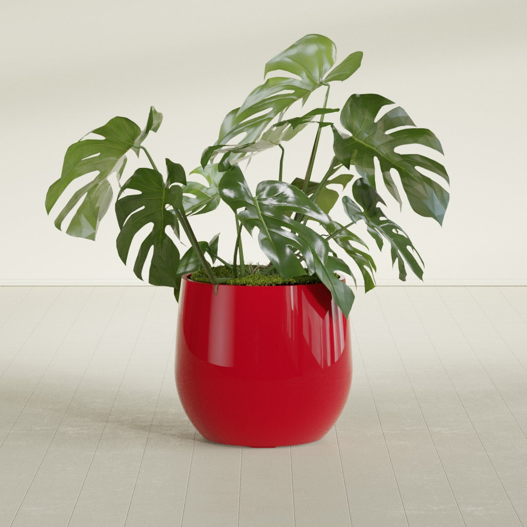 Westfield - 23in diam. x 21in - Gloss Red - Gloss Red,23 in diam. x 21 in H