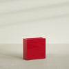Milano Medium Narrow Rectangle Fiberglass Planter - 24 in x 10 in x 24 in - Gloss Red - Gloss Red,24 in x 10 in x 24 in
