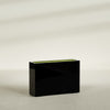 Milano Large Narrow Rectangle Fiberglass Planter - 36 in x 10 in x 24 in - Gloss Black - Gloss Black,36 in x 10 in x 24 in