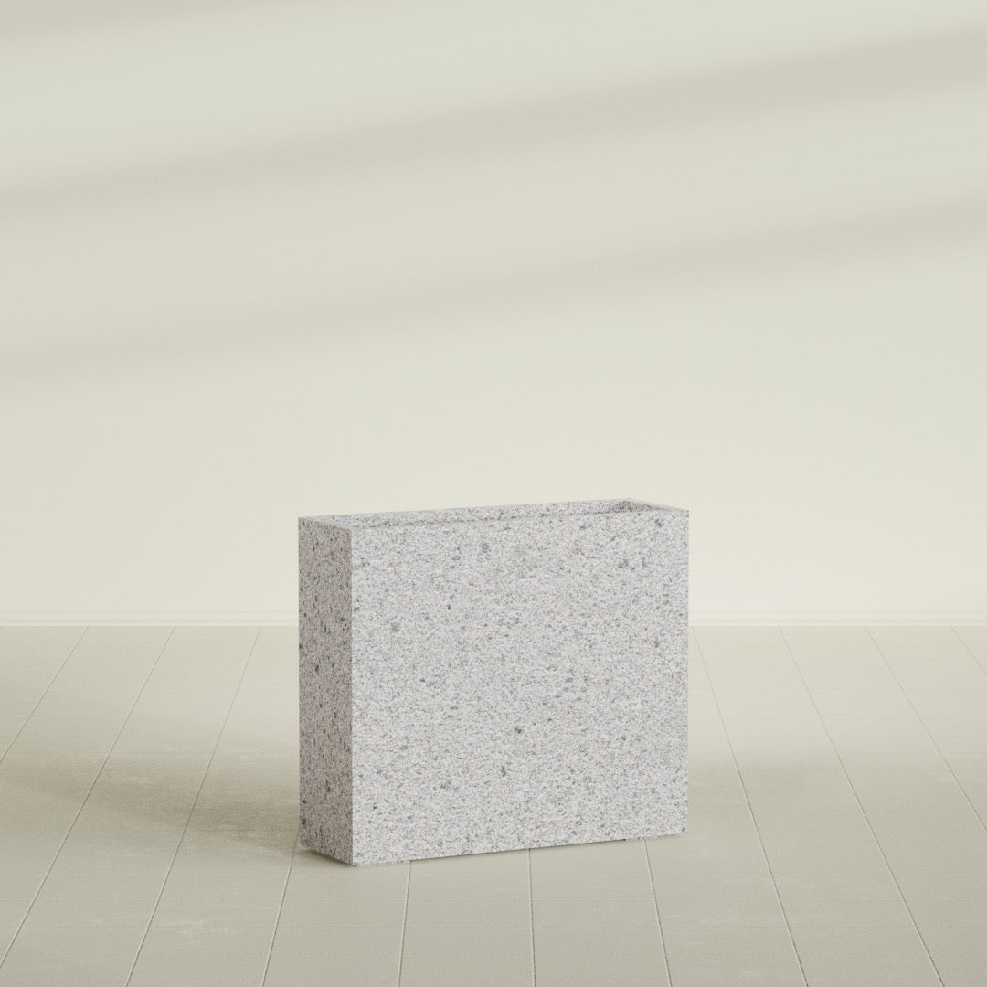 12"-Wide Rectangle - 36in x 12in x 32in - StoneLight - Pearlstone - StoneLight - Pearlstone,36 in x 12 in x 32 in