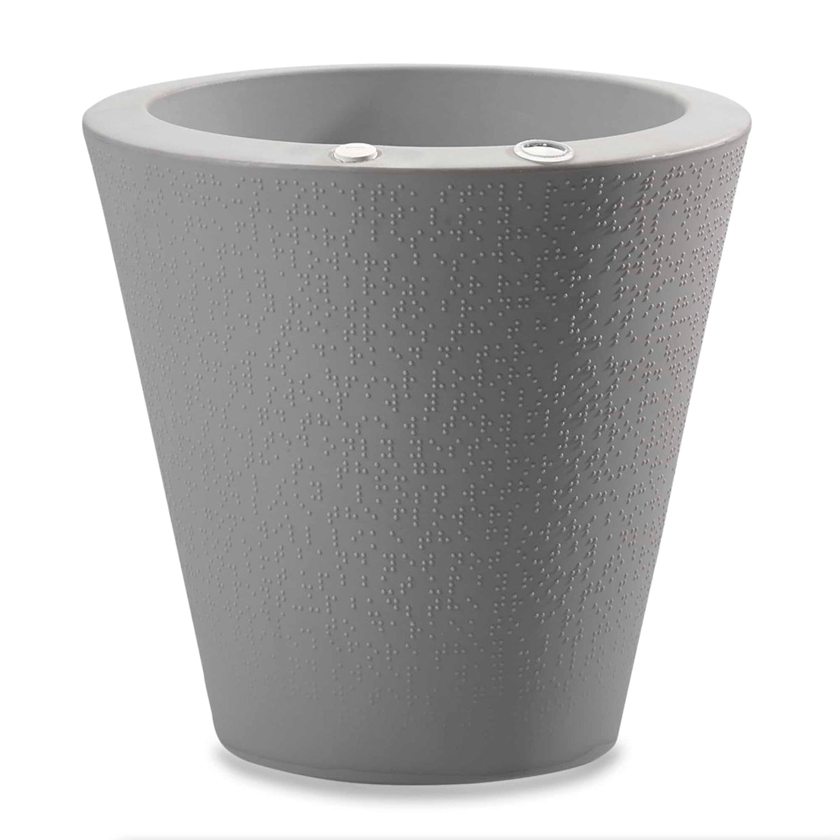 Dot with TruDrop™ Self-Watering - 16in diam. x 16in - Ash - Ash,16in diam. x 16in