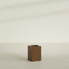 Tolga Medium Rectangle Fiberglass Planter - 16 in x 16 in x 24 in - Metallic Bronze - Metallic Bronze,16 in x 16 in x 24 in
