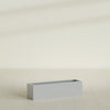 Monaco Rectangle - 26in x 7in x 7 - Metallic Silver - Metallic Silver,26 in x 7 in x 7 in