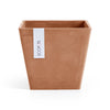 Rotterdam Small Square Planter - 8 in x 8 in x 7 in - Planter + Watering System - Terracotta - Terracotta,8 in x 8 in x 7 in,Planter + Watering System