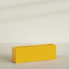 Tolga Extra Large Long Rectangle Fiberglass Planter - 72 in x 16 in x 24 in - Gloss Saffron - Gloss Saffron,72 in x 16 in x 24 in