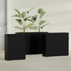 Amesbury Extra Large Narrow Rectangle Fiberglass Planter - 48 in x 10 in x 32 in - Matte Black - Matte Black,48 in x 10 in x 32 in