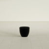 Wannsee Small Round Fiberglass Planter - 15 in x 15 in x 13 in - Gloss Black - Gloss Black,15 in x 15 in x 13 in