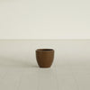 Wannsee Small Round Fiberglass Planter - 15 in x 15 in x 13 in - Metallic Bronze - Metallic Bronze,15 in x 15 in x 13 in