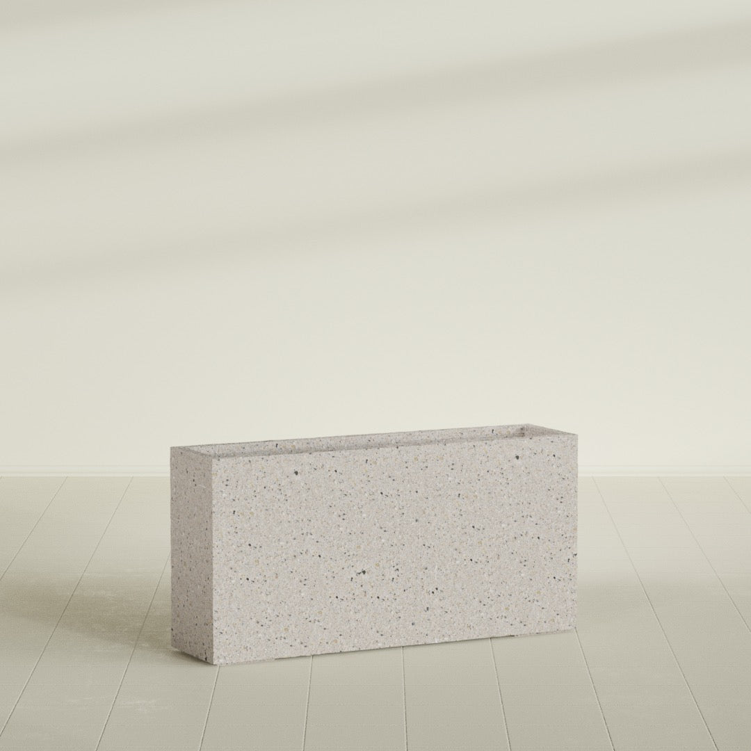 12"-Wide Rectangle - 48in x 12in x 24in - StoneLight - Greystone - StoneLight - Greystone,48 in x 12 in x 24 in