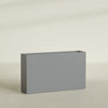 Perth Extra Large Long Rectangle Fiberglass Planter - 72 in x 16 in x 42 in - Metallic Gunmetal - Metallic Gunmetal,72 in x 16 in x 42 in