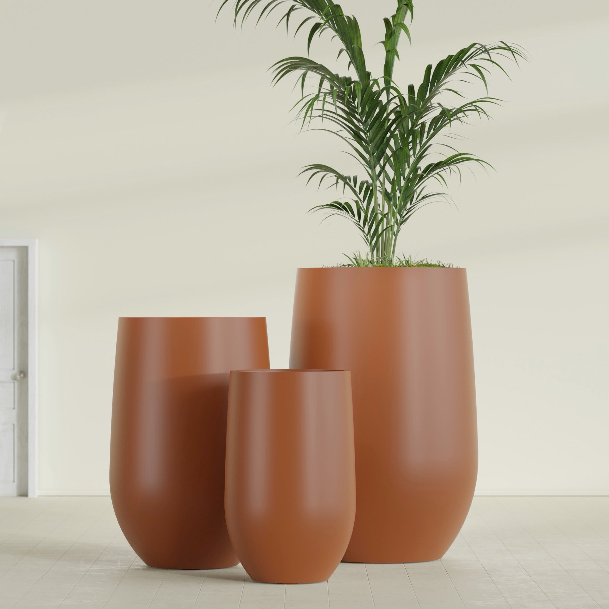 Westfield - 20in diam. x 30in - Matte Terracotta - Matte Terracotta,20 in diam. x 30 in H