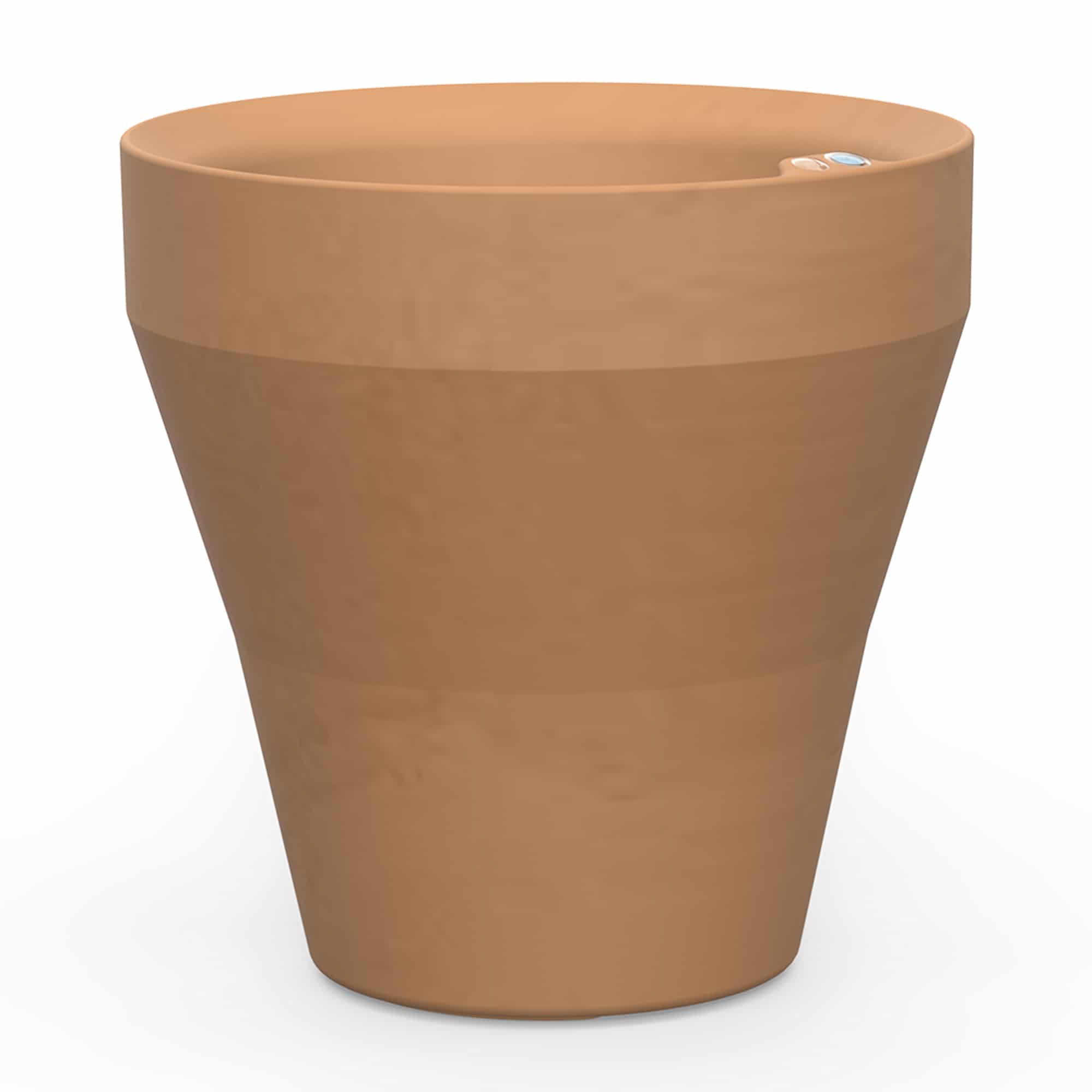 Rim with TruDrop™ Self-Watering - 18in diam. x 18in - Weathered Terracotta - Weathered Terracotta,18in diam. x 18in