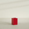 Miami Small Rectangle Fiberglass Planter - 12 in x 12 in x 18 in - Gloss Red - Gloss Red,12 in x 12 in x 18 in