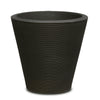 Madison Extra Large Plastic Round Planter - 48.5 in x 48.3 in x 48.3 in - Caviar Black - Caviar Black,48.5 in x 48.3 in x 48.3 in