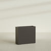 Delray Large Tall Rectangle Fiberglass Planter - 36 in x 12 in x 32 in - Matte Brown - Matte Brown,36 in x 12 in x 32 in