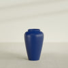 Bara Jar Large Round Fiberglass Planter - 20 in x 20 in x 31 in - Matte Cobalt Blue - Matte Cobalt Blue,20 in x 20 in x 32 in