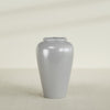 Bara Jar Large Round Fiberglass Planter - 24 in x 24 in x 37 in - Metallic Silver - Metallic Silver,24 in x 24 in x 37 in